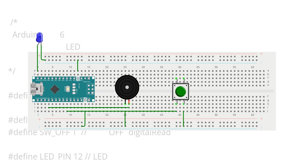 ・Arduino入門(6)_スピーカー追加 simulation