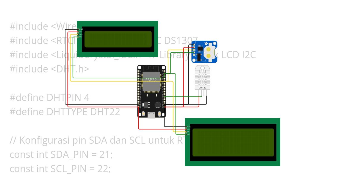 running text anung simulation