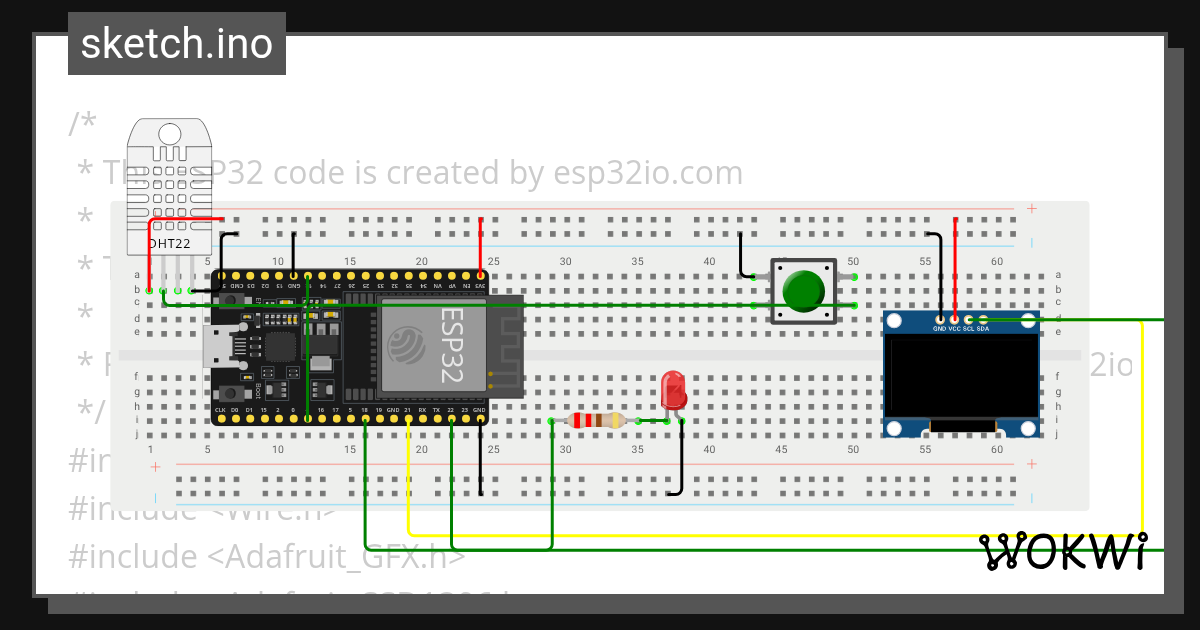 Wokwi - Online ESP32, STM32, Arduino Simulator