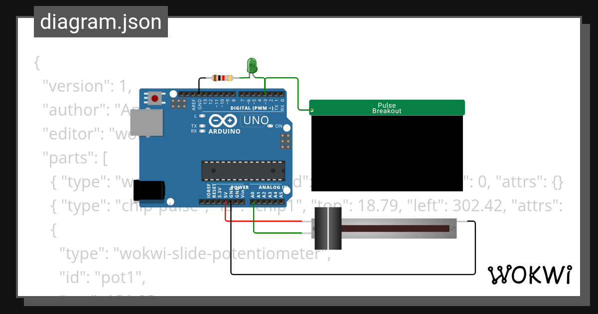 Pulse Generator Wokwi ESP32, STM32, Arduino Simulator