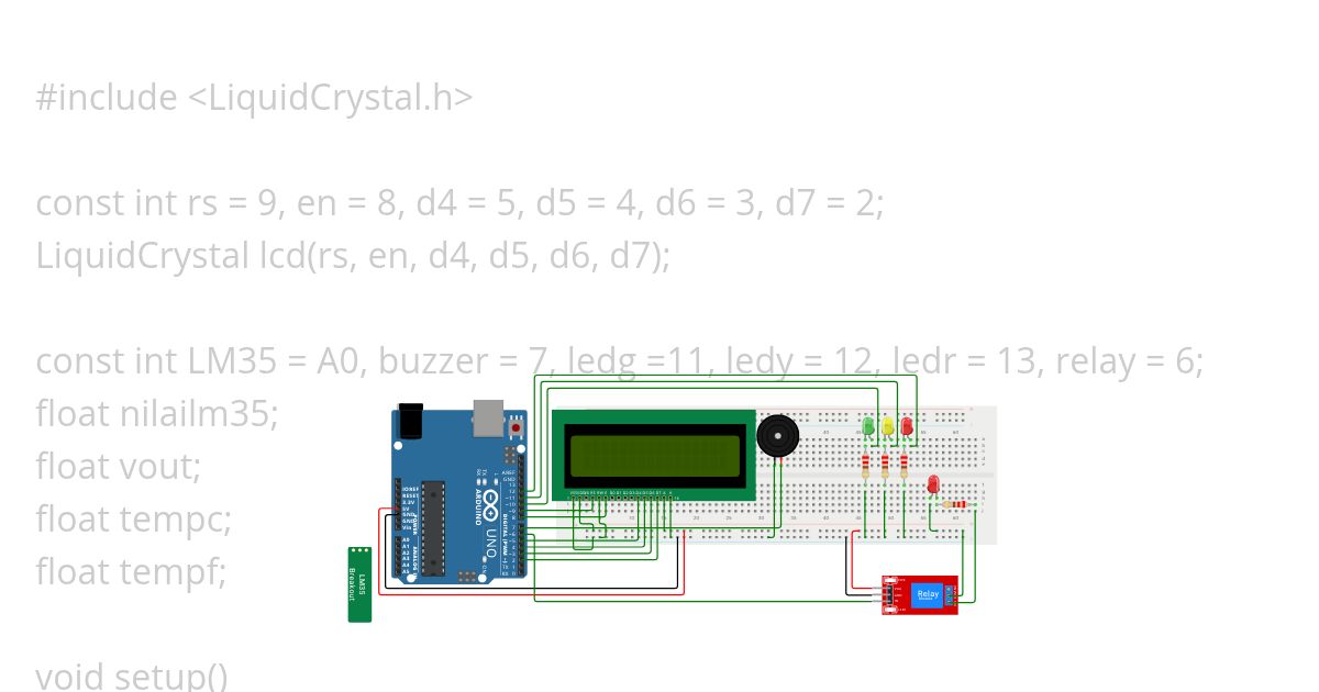 LM35 INFORMASI  simulation