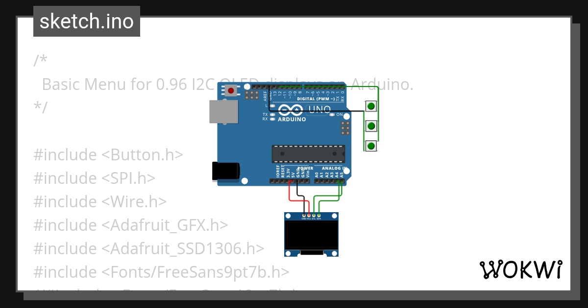 oled I2C Copy - Wokwi ESP32, STM32, Arduino Simulator