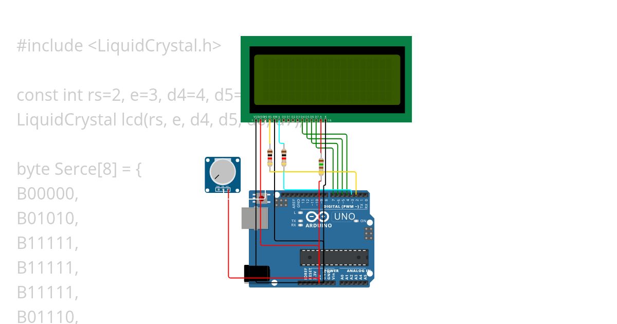 LCD simulation