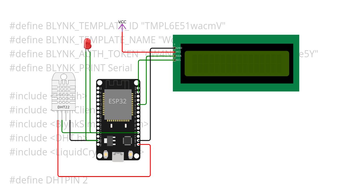 Detector - Blynk simulation