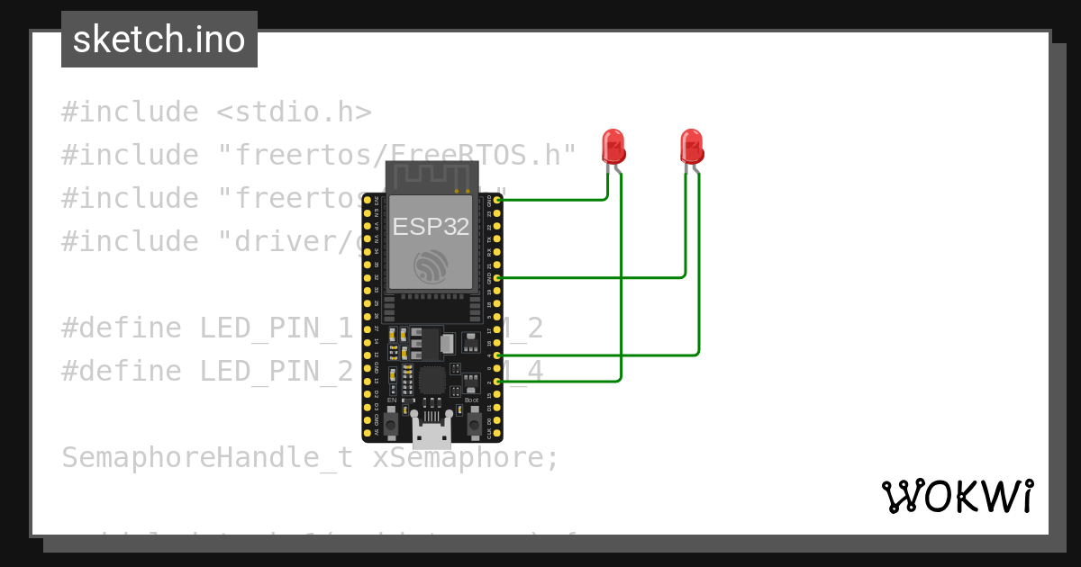 Wokwi online esp32 stm32 arduino simulator