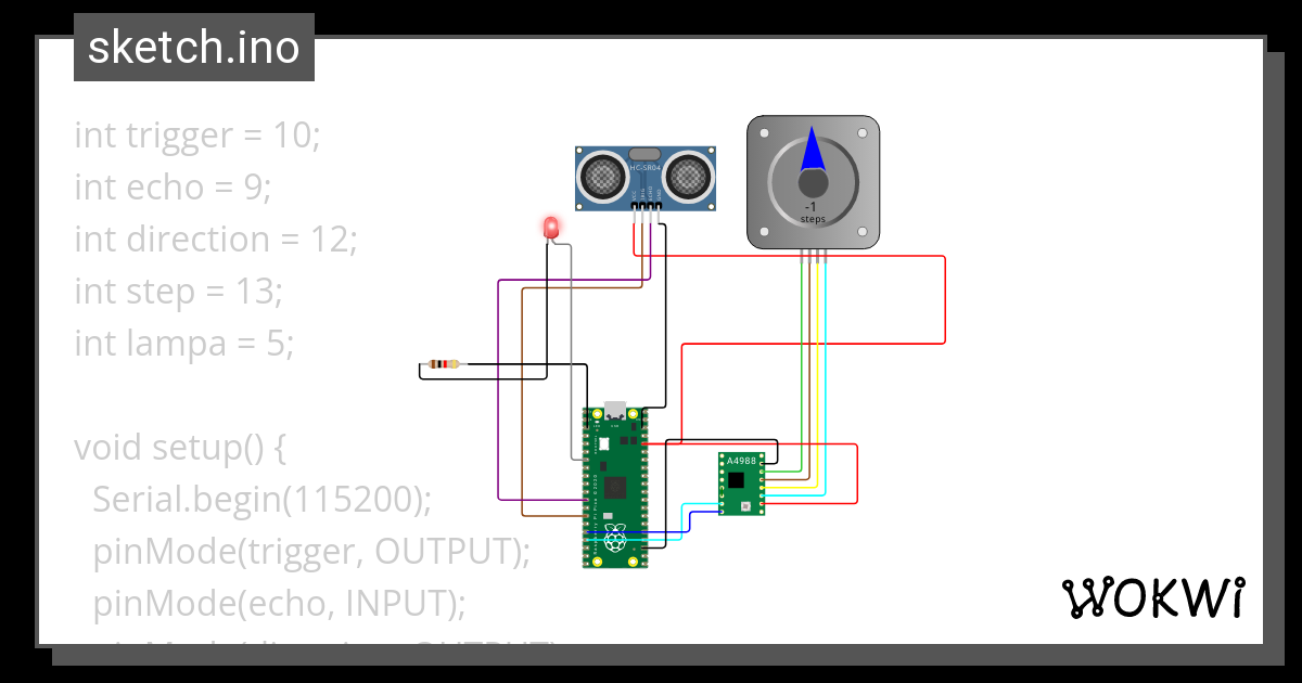 Second Task - Wokwi ESP32, STM32, Arduino Simulator