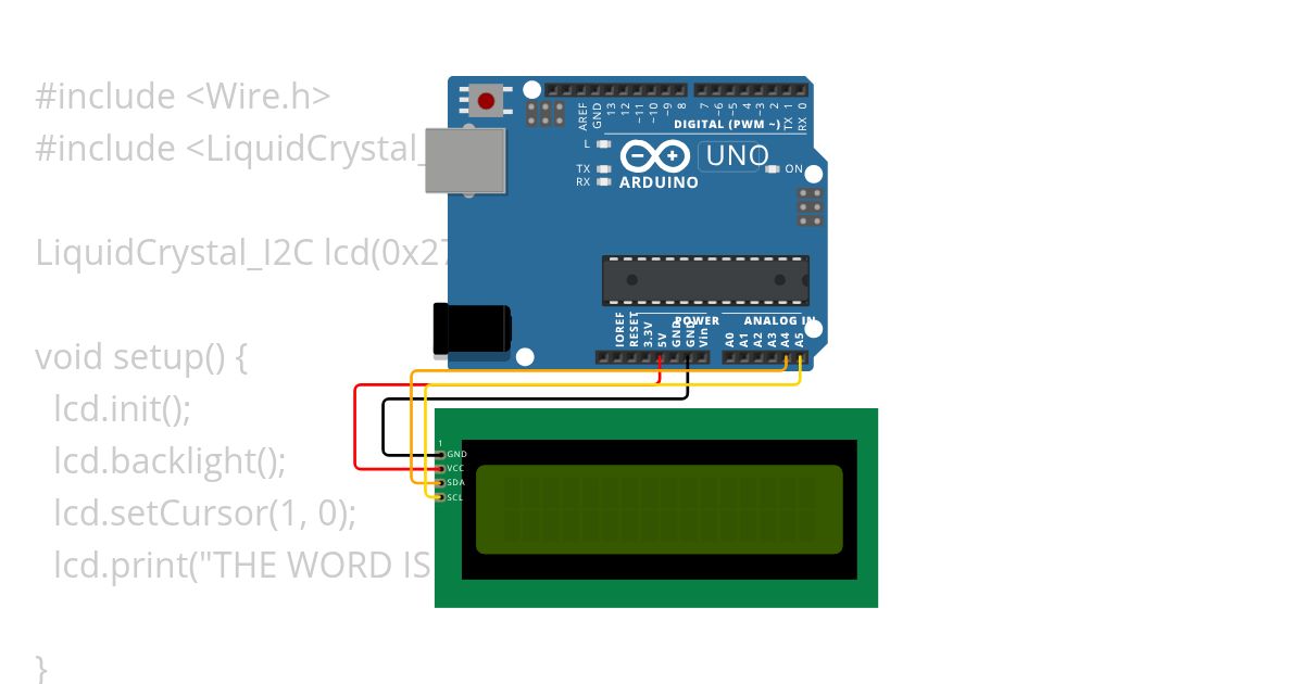 lcdi2c-dezplazamiento de carracteres simulation