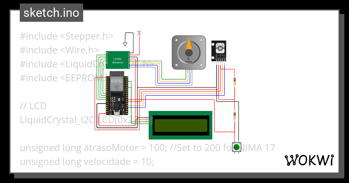 L298nesp32 Wokwi Esp32 Stm32 Arduino Simulator 2454