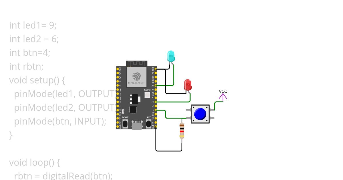 led1 simulation