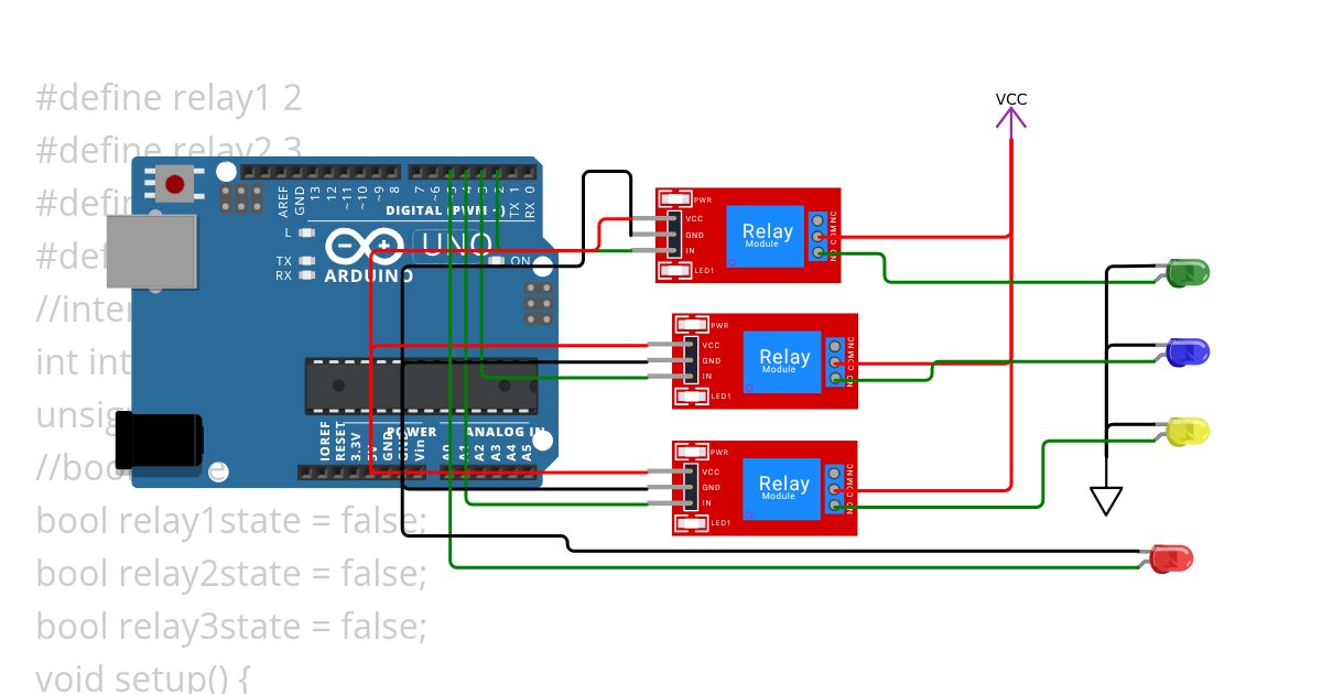 relay set project simulation