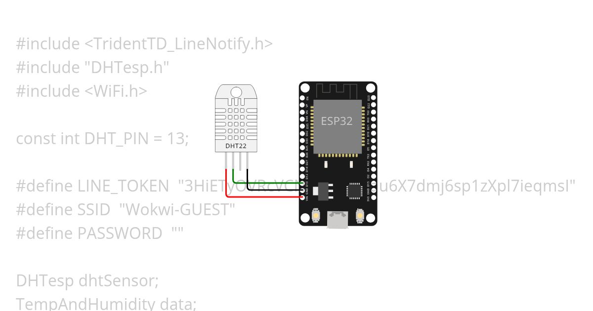 Line Notify Copy simulation