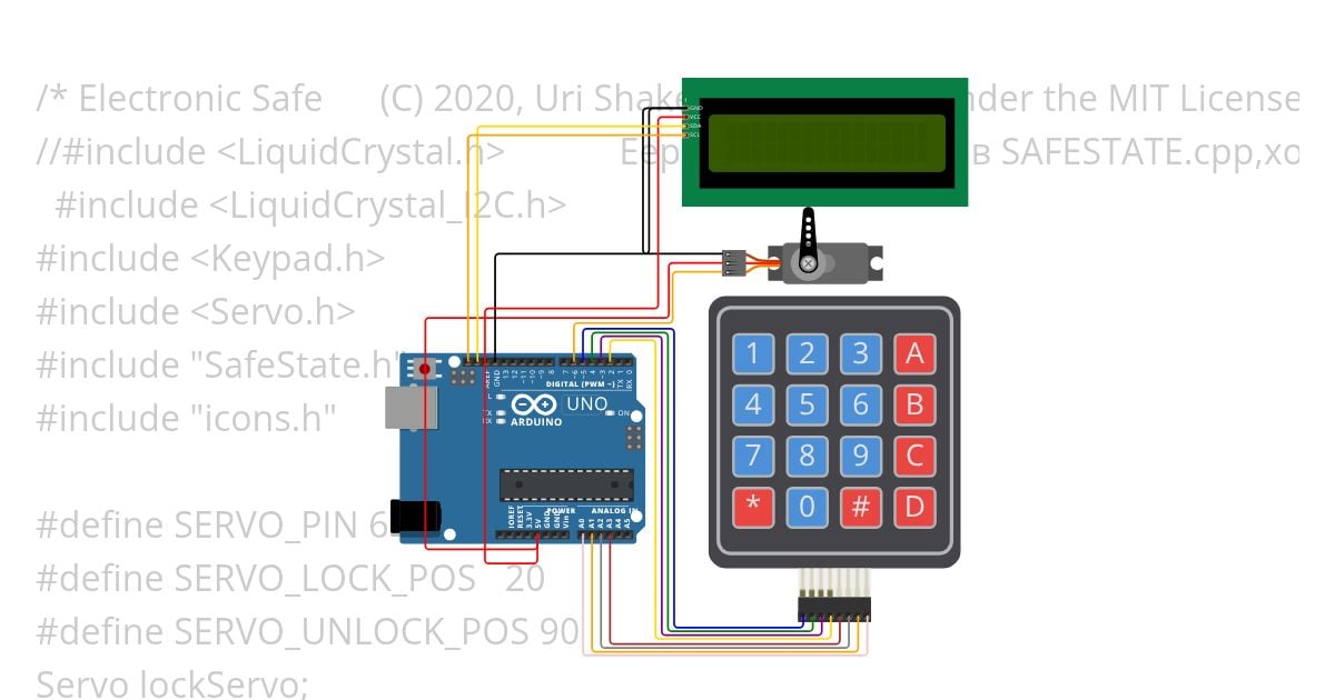 i2c_Lcd Safe,Eeprom,ClassИспользуется, Кир simulation