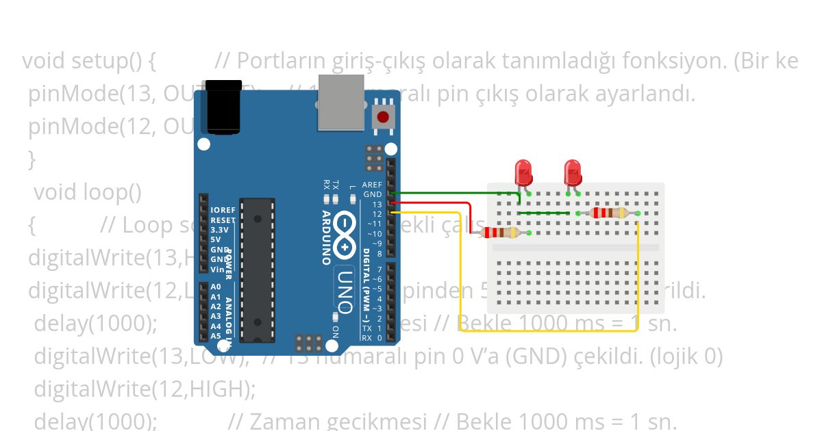 UYGULAMA FLİP FLOP simulation