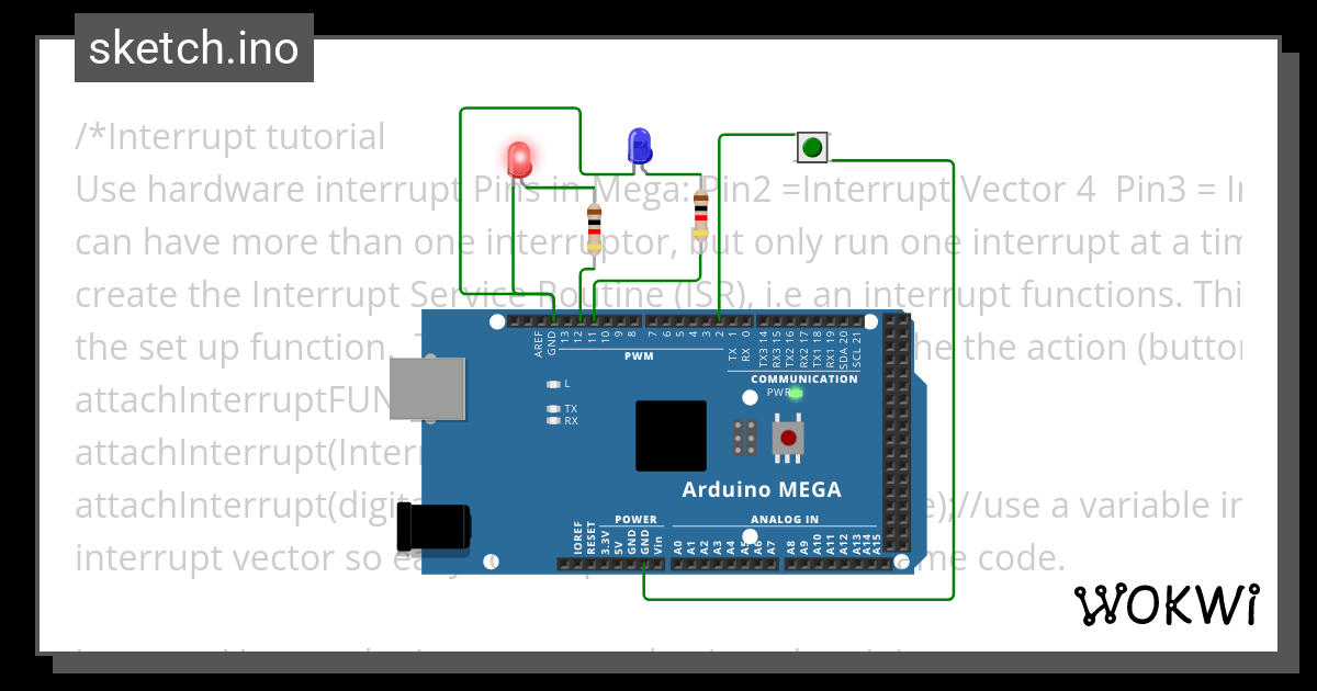 Interrupt_tutorial - Wokwi ESP32, STM32, Arduino Simulator