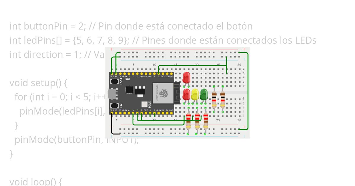 semaforo doble simulation