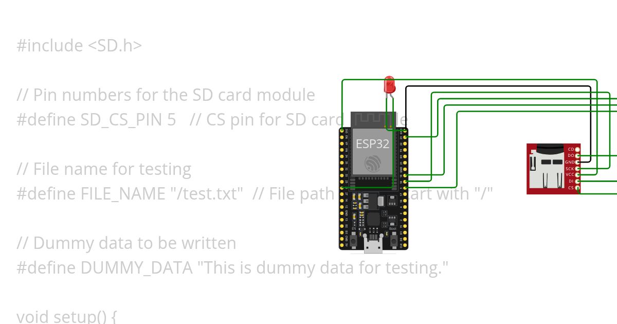 Datalogger simulation