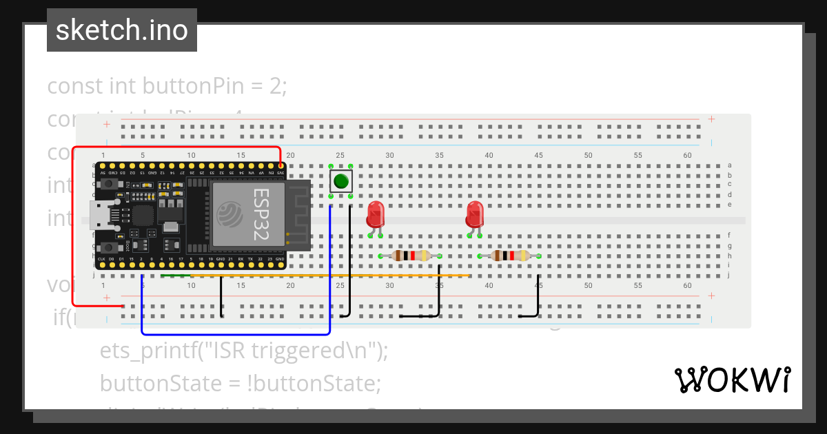 Wokwi - Online ESP32, STM32, Arduino Simulator image.