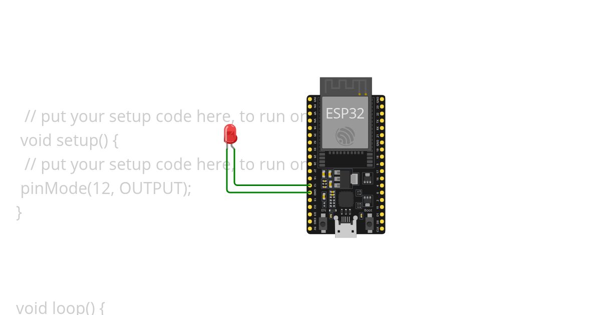 led ESP32  Copy simulation