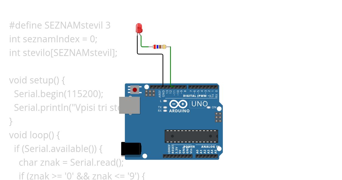 Serial input simulation
