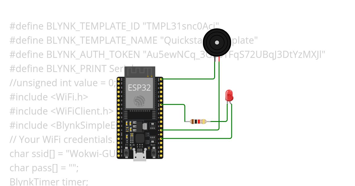 led_buzzer simulation