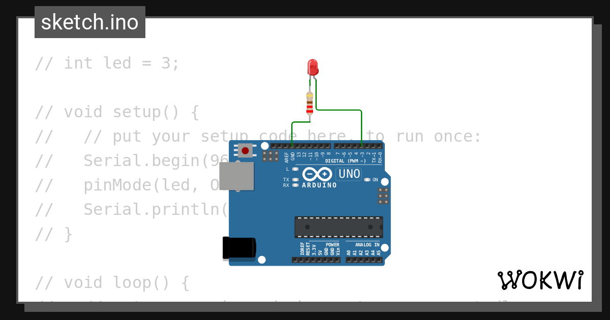 Naloga koz wokwi esp32 stm32 arduino simulator
