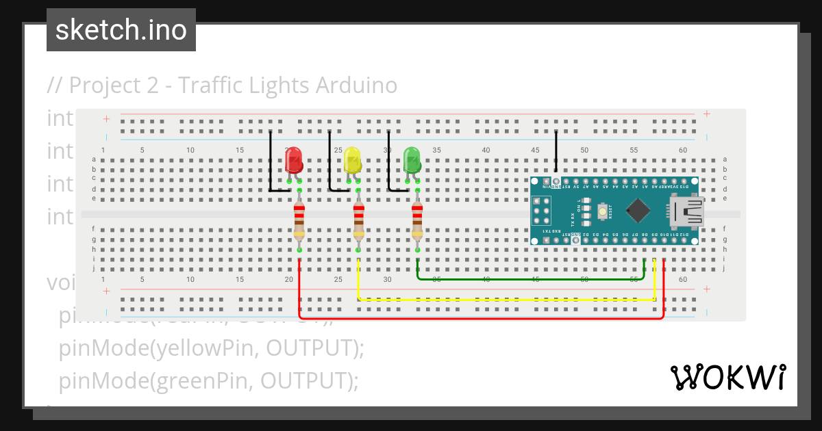 project traffic Light Arduino_7c #jidwellandnuney Copy (2) - Wokwi ...