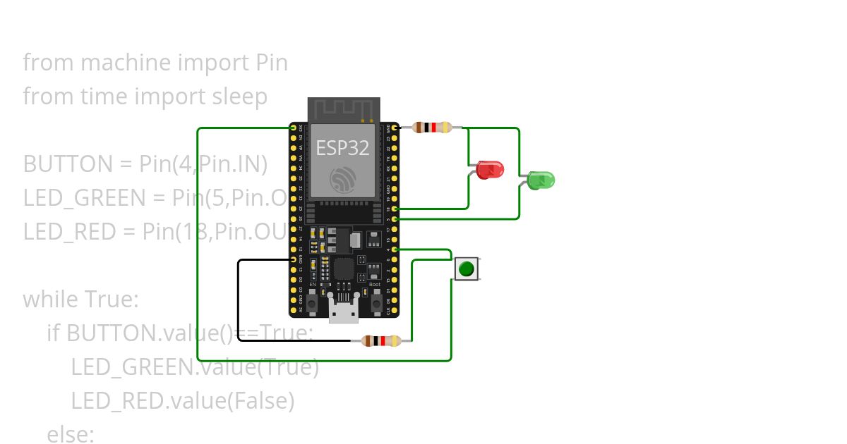 If-else ESP32-Py simulation
