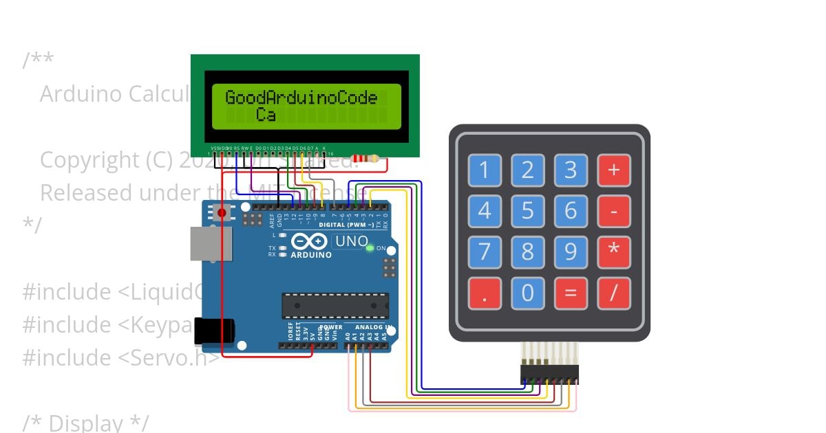 calculator simulation