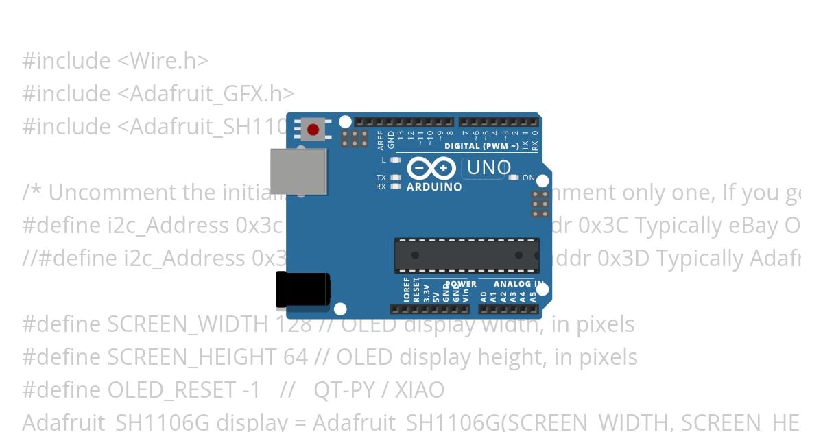 gas sensor sh110x simulation