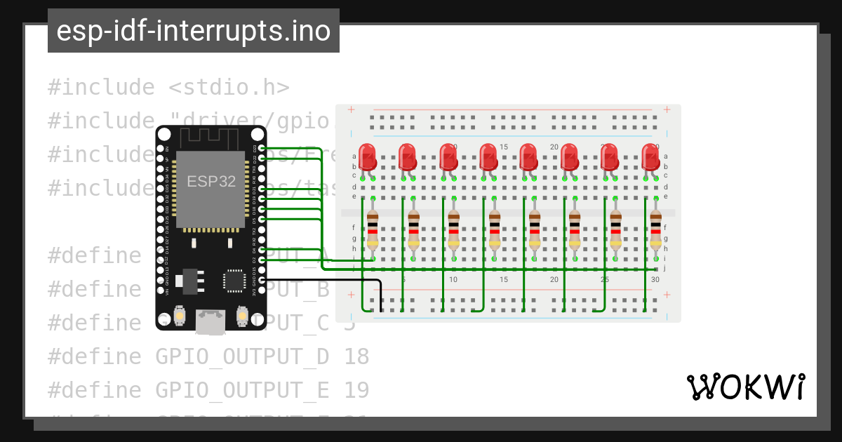 Tugas 251 wokwi esp32 stm32 arduino simulator