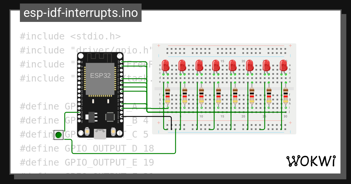 Tugas 252 wokwi esp32 stm32 arduino simulator