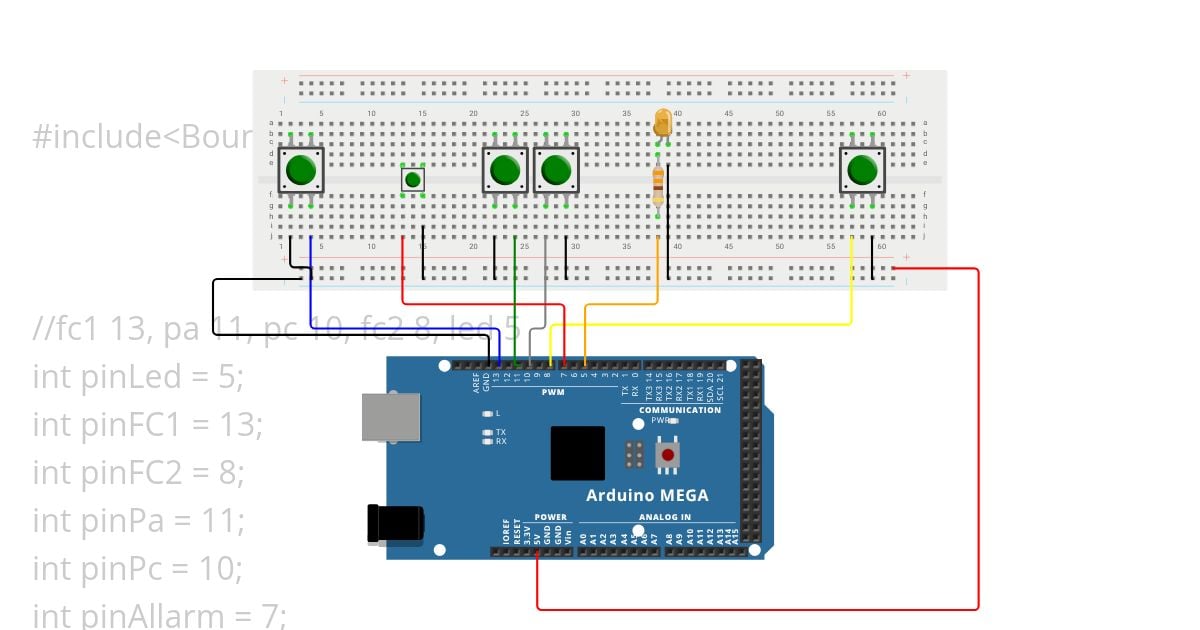 cancello automatico simulation