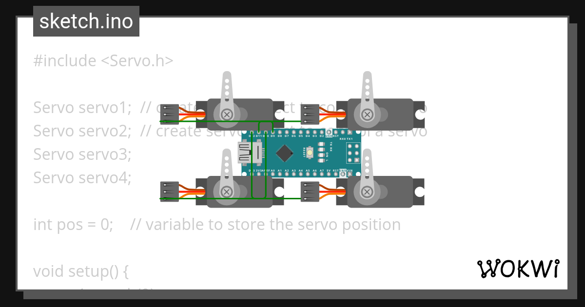 nano - Wokwi ESP32, STM32, Arduino Simulator