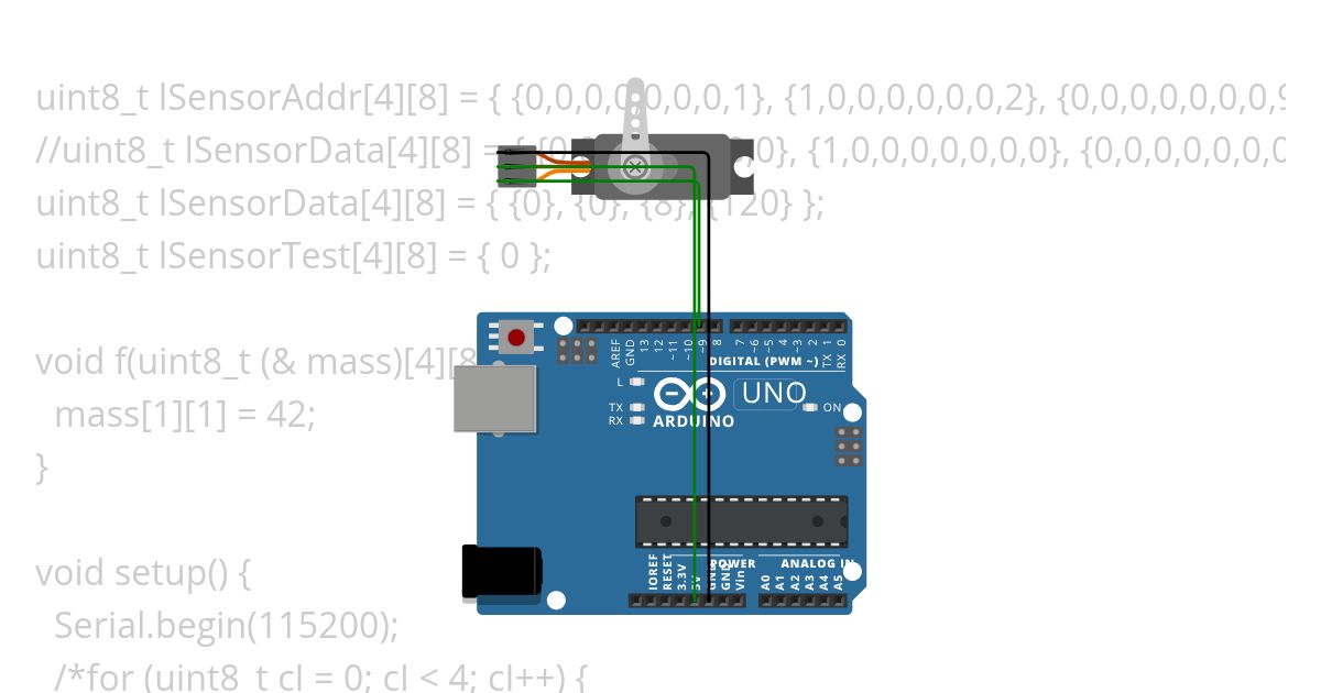 Двумерный массив по ссылке simulation