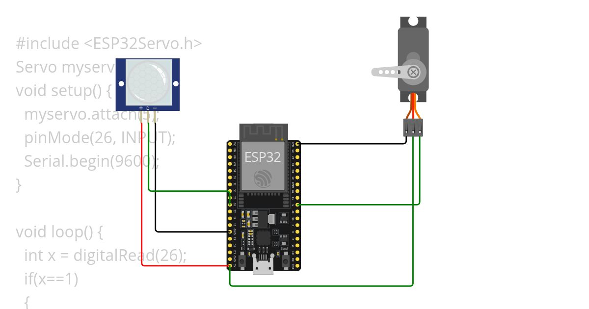 dustbin with nodemcu  simulation