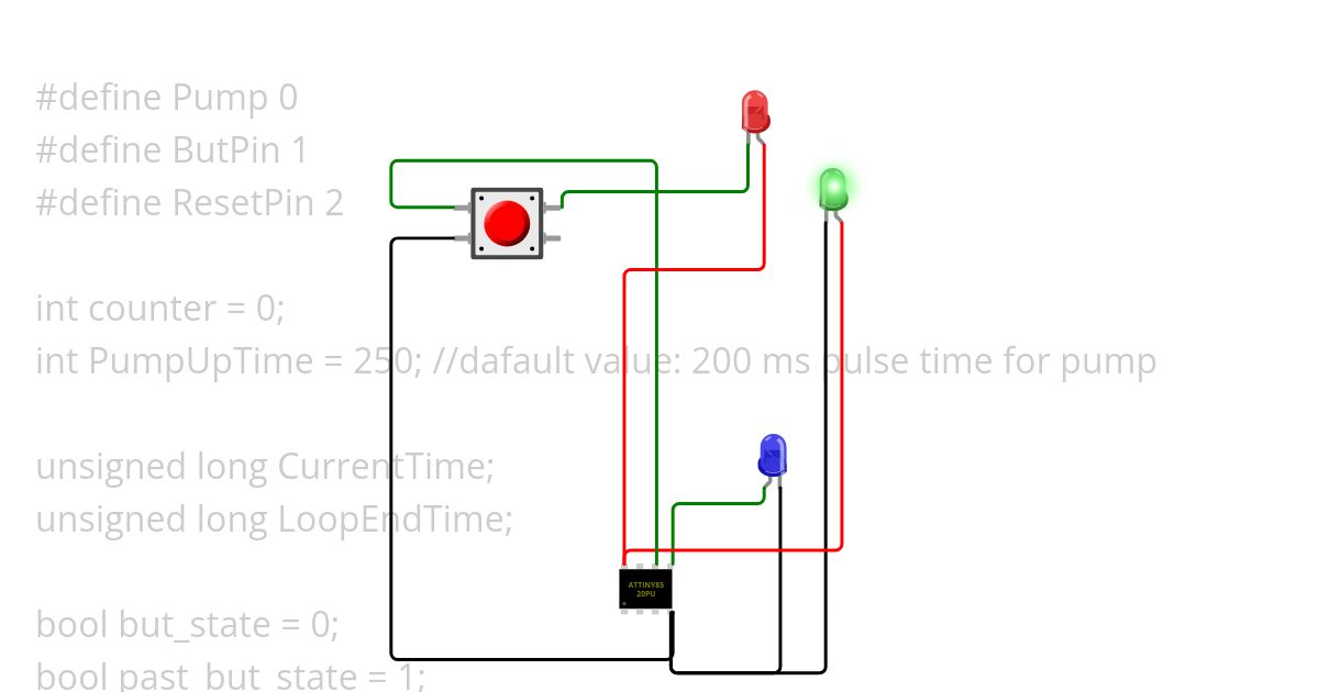 CRF 1000 oiler attiny85 v3 with delay counter simulation