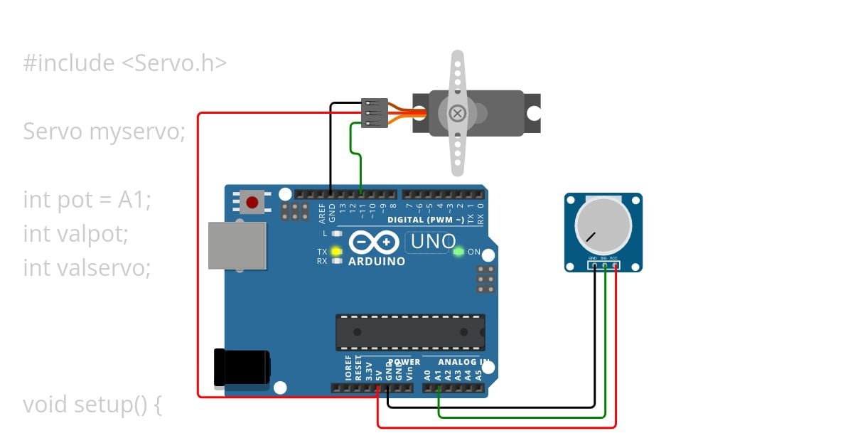 servo simulation