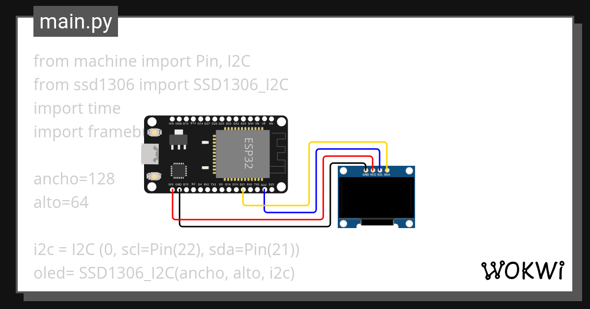 oled imagenCopy - Wokwi ESP32, STM32, Arduino Simulator