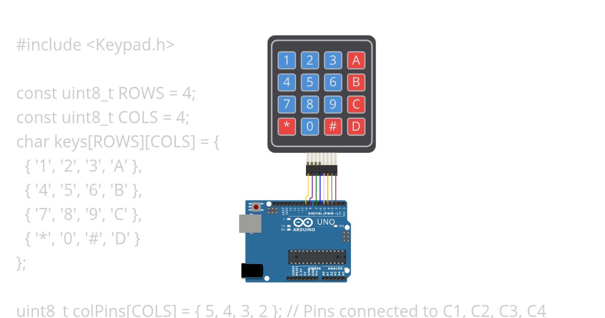 keypad-input.ino Copy simulation