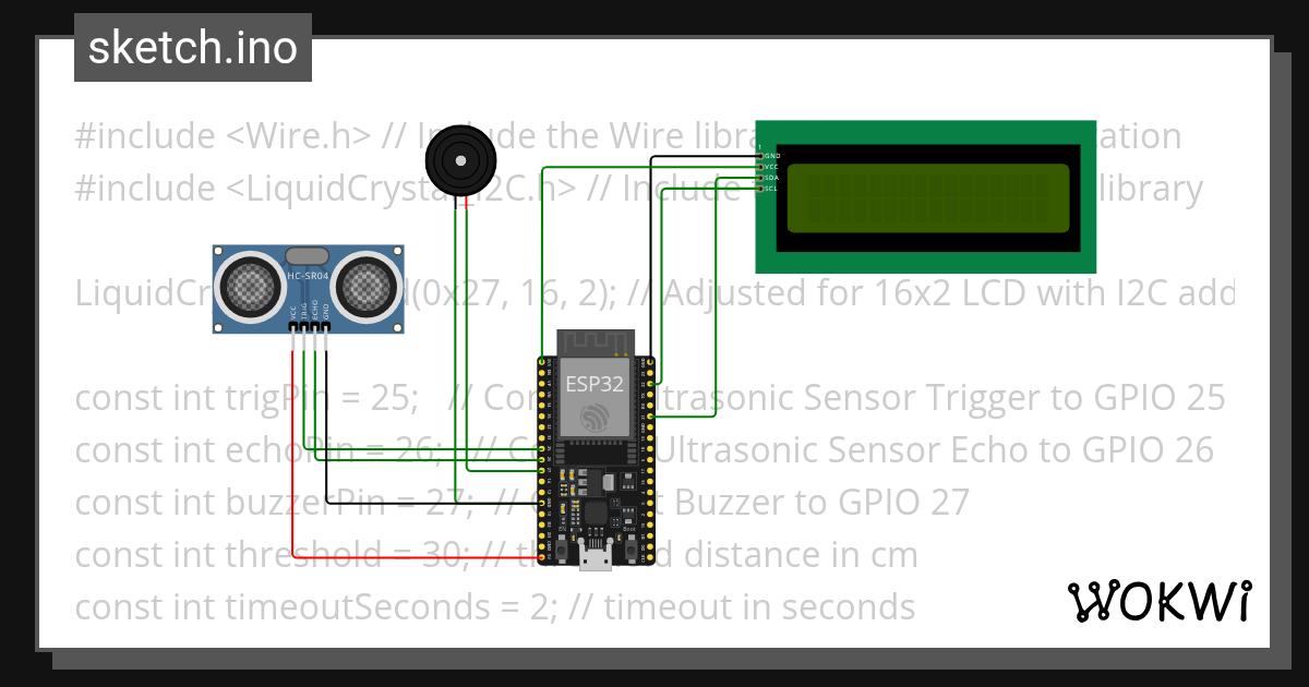 I2C - Wokwi ESP32, STM32, Arduino Simulator
