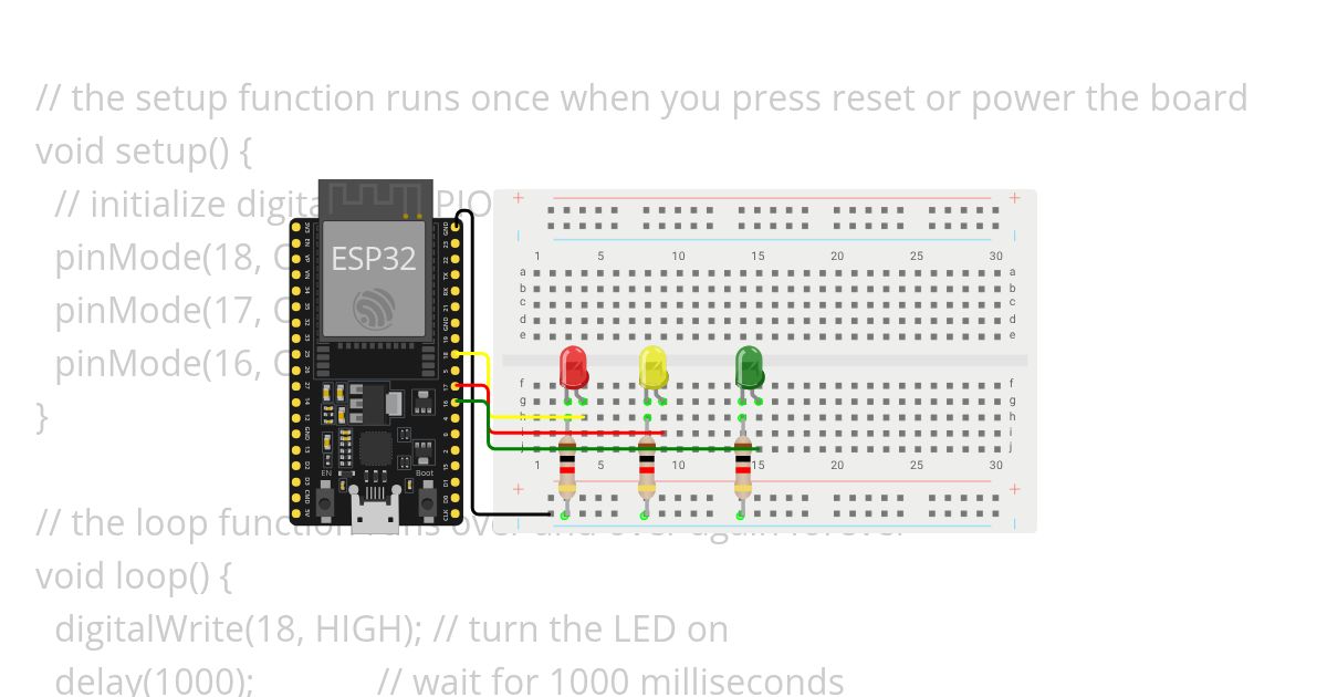 traffic light simulation