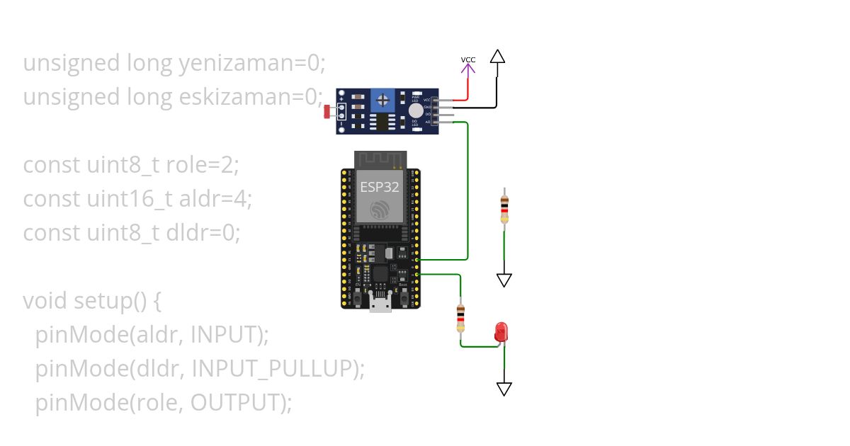 LDR DEVRESİ  simulation