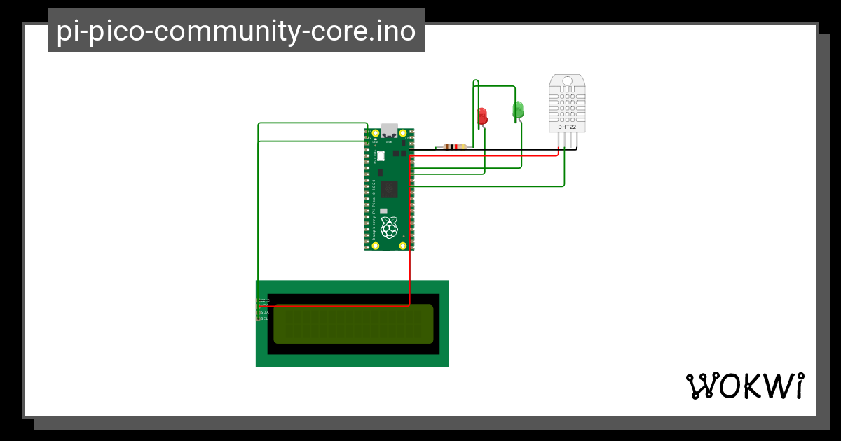 B5 DHT SENZOR - Wokwi ESP32, STM32, Arduino Simulator