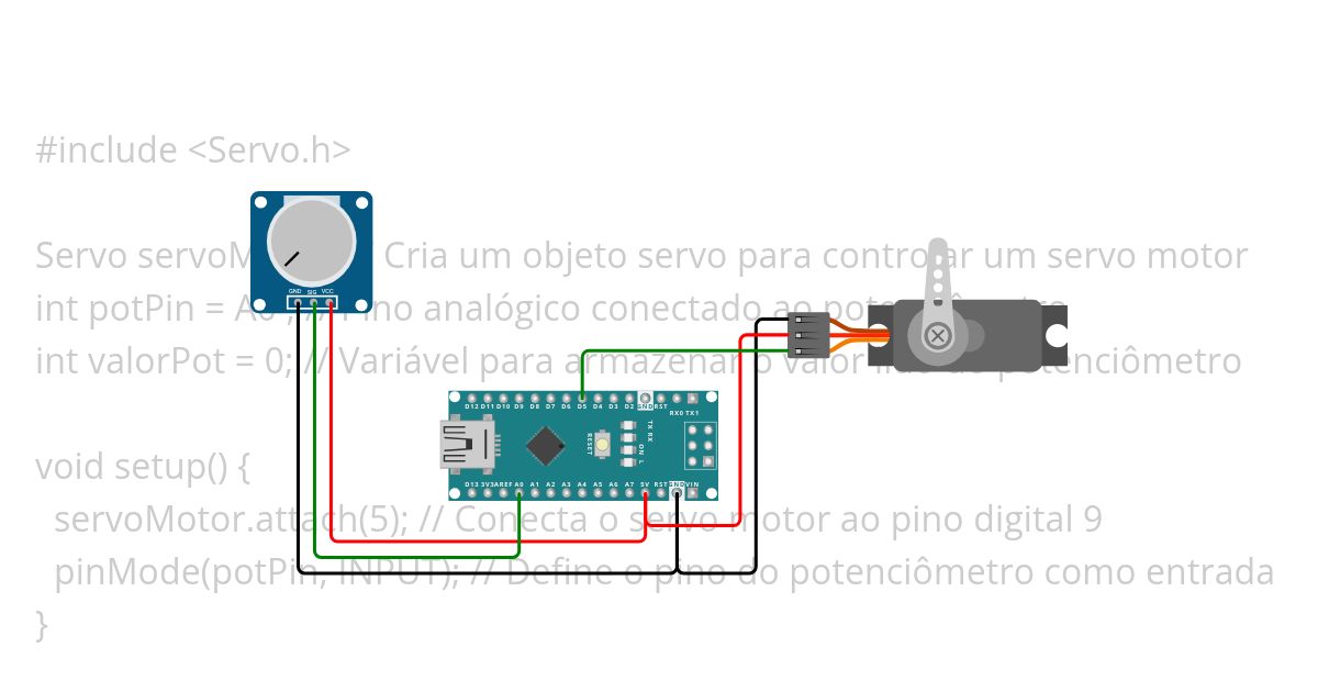 servo motor simulation