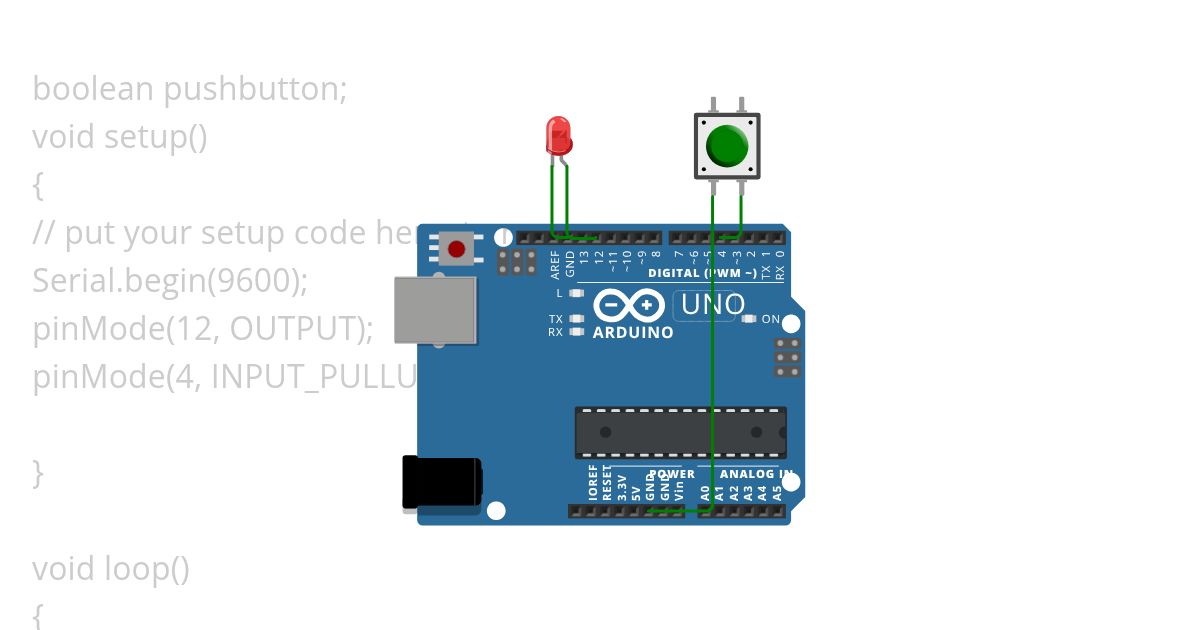 light pushbutton simulation