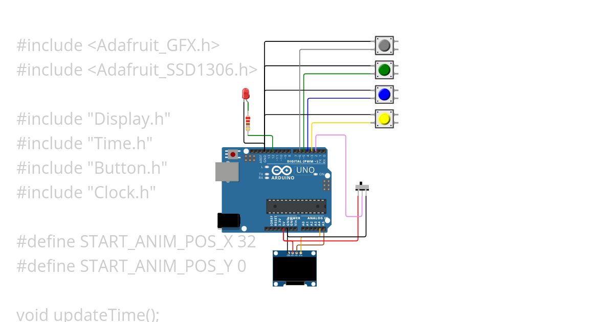 arduino_clock simulation