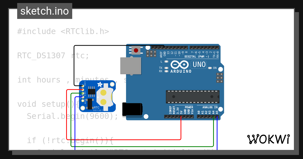 PRO C265 WORLD CLOCK Wokwi ESP32 STM32 Arduino Simulator