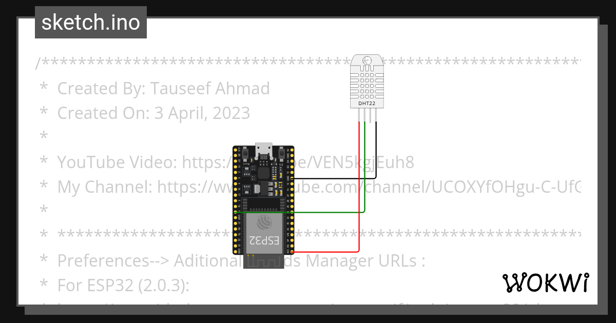 Wokwi - Online ESP32, STM32, Arduino Simulator image.