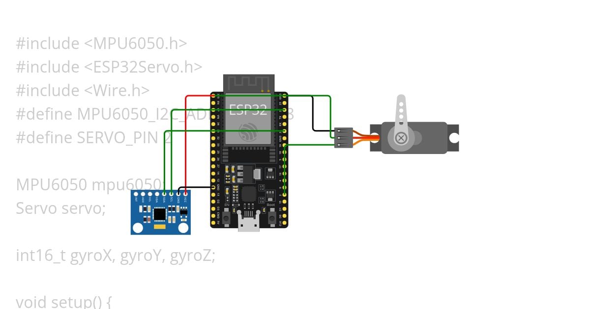servo Copy simulation