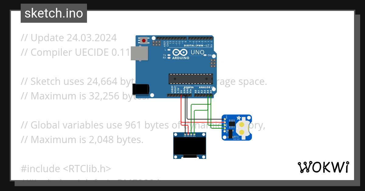 Wokwi - Online ESP32, STM32, Arduino Simulator